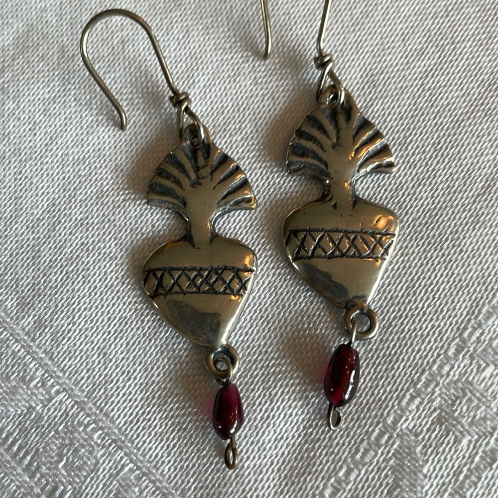 Sterling silver earrings